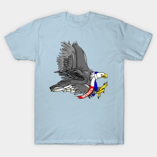 'Merica Patriotic Eagle Cartoon T-Shirt